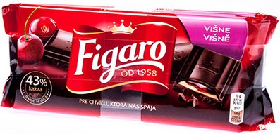 FIGARO HOŘKÁ ČOKO S VIŠNĚMI...