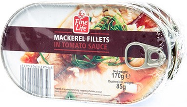 MAKRELA FILETY S TOMAT. OMÁČCE