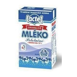 MLÉKO POLOTUČNÉ KUNÍN 1L