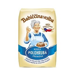 MOUKA PŠENIČNÁ POLOHRUBÁ 1KG